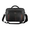 TARGUS Notebook táska CN415, Classic+ 15-15.6" Clamshell Laptop Bag - Black/Red