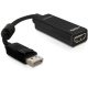 DELOCK Átalakító DisplayPort 1.1 male > HDMI female passzív fekete