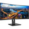 PHILIPS Ívelt VA monitor 34" 346B1C, 3440x1440, 21:9, 300cd/m2, 4ms, USB-C/USB-B/4xUSB/HDCP/LAN/DP/HDMI, hangsz.