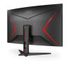 AOC Ívelt Gaming 240Hz VA monitor 31.5" C32G2ZE/BK, 1920x1080, 16:9, 300cd/m2, 1ms, 2xHDMI/DisplayPort