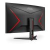 AOC Ívelt Gaming 165Hz VA monitor 31.5" CQ32G2SE/BK, 2560x1440, 16:9, 250cd/m2, 1ms, 2xHDMI/DisplayPort, hangszóró