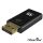 BLACKBIRD Adapter Displayport 1.2 male to HDMI female 4K passzív, Fekete