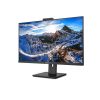 PHILIPS IPS monitor 31.5" 329P1H, 3840x2160, 16:9, 350cd/m2, 4ms, USB-C/4xUSB/DP/2xHDMI/LAN, hangszóró&webkamera