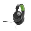 JBL Quantum 100X Console (Vezetékes, gaming fejhallgató levehető mikrofonnal), Fekete/Zöld