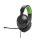 JBL Quantum 100X Console (Vezetékes, gaming fejhallgató levehető mikrofonnal), Fekete/Zöld