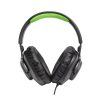 JBL Quantum 100X Console (Vezetékes, gaming fejhallgató levehető mikrofonnal), Fekete/Zöld