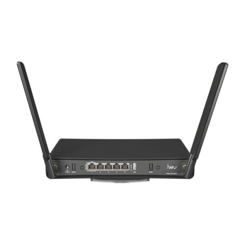 MIKROTIK Wireless Router hAP ax3, DualBand,  4x1000Mbps, 1x2500Mbps, AX1800, Asztali - C53UiG+5HPaxD2HPaxD