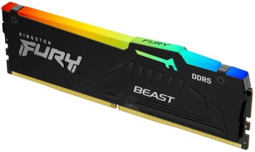 KINGSTON FURY Memória DDR5 32GB 6000MT/s CL36 DIMM Beast RGB EXPO