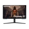 SAMSUNG Gaming 144Hz IPS monitor 28" G70B, 3840x2160, 16:9, 300cd/m2, 1ms, 2xHDMI/DP/2xUSB/LAN/WiFi/BT, Pivot, hangszóró