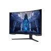 SAMSUNG Ívelt Gaming 165Hz VA monitor 32" G75NB, 3840x2160, 16:9, 350cd/m2, 1ms, 2xHDMI/DisplayPort/2xUSB, Pivot