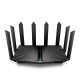 TP-LINK Wireless Router Tri-Band AX7800 Wifi 6 1xWAN(2.5Gbps) + 4xLAN(1Gbps) + 1xUSB 3.0 + 1xUSB 2.0, Archer AX95