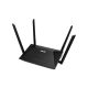 ASUS Wireless Router Dual Band AX1800 1xWAN(1000Mbps) + 3xLAN(1000Mbps) + 1xUSB, RT-AX53U