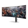 SAMSUNG Ívelt Gaming 240Hz OLED monitor 49" G93SC, 5120x1440, 32:9, 250cd/m2, 0.03ms, HDMI/MicroHDMI/DP/3xUSB, hangszóró