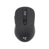 SBOX Egér, WIRELESS MOUSE, Black