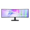 SAMSUNG Ívelt VA monitor 49" S95UC, 5120x1440, 32:9, 350cd/m2, 5ms, 2xHDMI/DisplayPort/3xUSB/USB-C/LAN, hangszóró