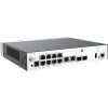 Huawei eKit Switch 10x1000Mbps + 2x10GE (SFP+) + 1konzol port, USB, AC650-256AP