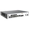 Huawei eKit Switch 10x1000Mbps + 2x10GE (SFP+) + 1konzol port, USB, AC650-128AP