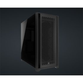   CORSAIR Ház 5000D CORE AIRFLOW, Tápegység nélkül, Edzett Üveg, fekete