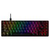 HP HYPERX vezetékes mechanikus gaming billentyűzet Alloy Origins 65 RGB türkiz switch - amerikai lokalizáció