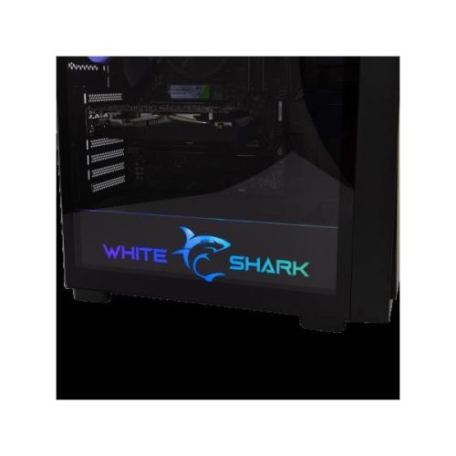 WHITE SHARK WARHEAD-3/B WS GCC-2401B  PC ház, E-ATX/ATX/M-ATX/ITX gamer, fekete