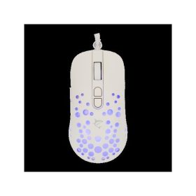   WHITE SHARK TRISTAN-W WS GM-9004W  7D / 12000 dpi fehér RGB gamer egér