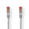 Nedis CCGL85220GY05 UTP / FTP Cat6 patch kábel, RJ45 aranyozott érintkezők, 10/100/1000 Mbit/s, hossz 0.5m