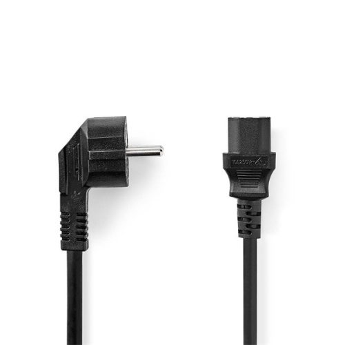Nedis CEGL10000BK50 táp kábel IEC-320-C13, 3 x 0.75 mm, hossz 5m