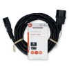 Nedis CEGL10500BK30 táp kábel IEC-320-C14 - IEC-320-C13, 3 x 0.75 mm, hossz 3m