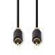 Nedis CABW24170AT20 digitális koax kábel, 2 x aranyozott RCA, hossz 2m