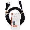 Nedis CEGL11040BK50 táp kábel IEC-320-C7, 2 x 0.75 mm, hossz 5m