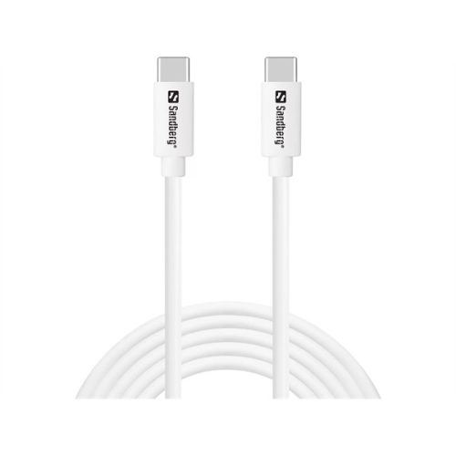 SANDBERG Hálózati vezeték, USB-C > USB-C 65W 2M SAVER