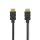 Nedis CVGL34060BK100 ultra HD HDMI kábel, HDMI dugó - dugó, 4K@60Hz, ARC, 18 Gbps, aranyozott csatlakozók, hossz 10m