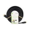 Nedis CVGL34060BK100 ultra HD HDMI kábel, HDMI dugó - dugó, 4K@60Hz, ARC, 18 Gbps, aranyozott csatlakozók, hossz 10m