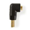 Nedis CVGB34901BK HDMI adapter, HDMI csatl HDMI kimen. aranyozott 90°-os, F/M-90