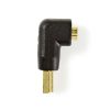 Nedis CVGB34901BK HDMI adapter, HDMI csatl HDMI kimen. aranyozott 90°-os, F/M-90