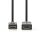 Nedis ultra HD HDMI hosszabbító (toldó) kábel CVGL34096BK10, HDMI dugó - aljzat, 4K@60Hz, ARC, 10,2 Gbps, 1 m