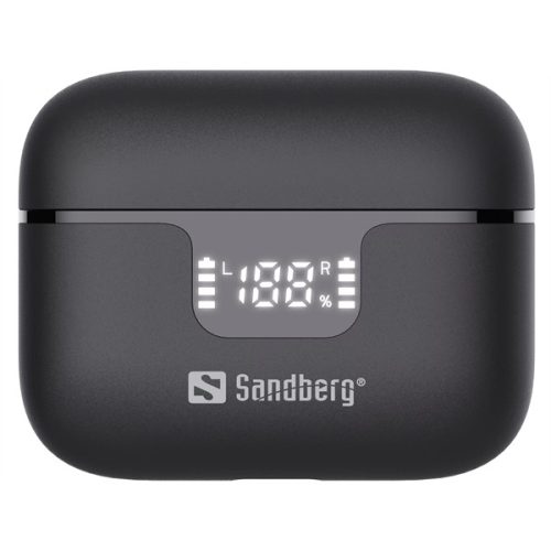 SANDBERG Fülhallgató, Wireless Earbuds ANC+ENC