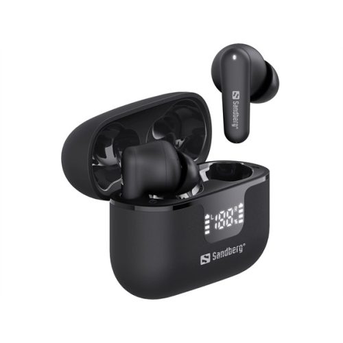 SANDBERG Fülhallgató, Wireless Earbuds ANC+ENC