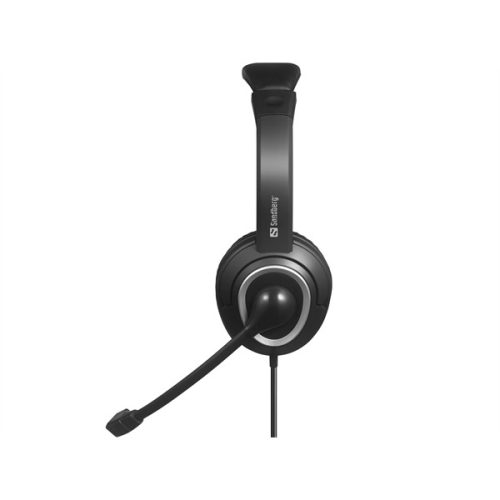 SANDBERG Headset mikrofonnal, USB-C Chat Headset