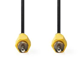   Nedis composite video kábel, RCA dugó - RCA dugó, hossz 2m, CVGL24100BK20