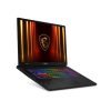 MSI Gaming NB Crosshair 17 HX AI D2XWGKG-016, 17" QHD+ 240Hz, Ultra 9 275HX, 16GB, 1TB, RTX 5070 8GB, NoOS, Fekete