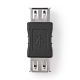 Nedis CCGB60900BK USB toldó, USB aljzat - aljzat