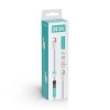 COLORWAY Kábel Type-C CW-CBPDCC061-PU, fonott pamut, PD Fast Charging 60W, 3,0A 1M lila