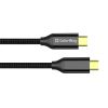 COLORWAY Kábel Type-C CW-CBPDCC062-BK, USB3.2, 20Gbps 4K PD100W, Gen2 5A 1M fekete