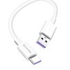 COLORWAY Kábel, USB Type-C CW-CBUC019-WH, gyors töltés, 5,0A 1M fehér