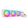 ARCTIC COOLING CPU hűtő Liquid Freezer III 420 A-RGB (vízhűtés), Univerzális Fehér
