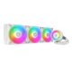 ARCTIC COOLING CPU hűtő Liquid Freezer III 420 A-RGB (vízhűtés), Univerzális Fehér