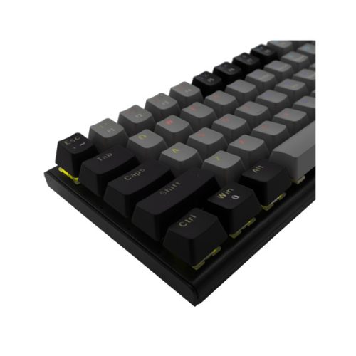 WHITE SHARK WAKIZASHI-2/G-B/R-HU, GK-002713V2/G-B/R-HU szürke/fekete, magyar, mechanikus gamer billentyűzet