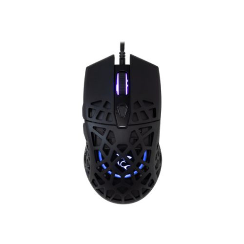 WHITE SHARK GM-5018B CARADOC-B 7D / 7200 dpi fekete RGB gamer egér
