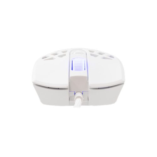 WHITE SHARK GM-5018W CARADOC-B 7D / 7200 dpi fehér RGB gamer egér